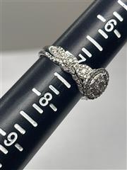 10KWG Lady's Diamond Wedding Set Size 7